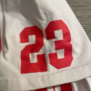 AMIRI white and red tee shirt brand new